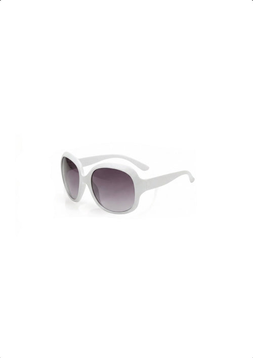 Oversized Sunglasses (white)